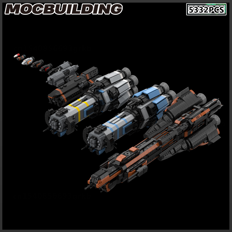 Model Kit Destroyer - Строительный блок MOC, космический корабль, звездный