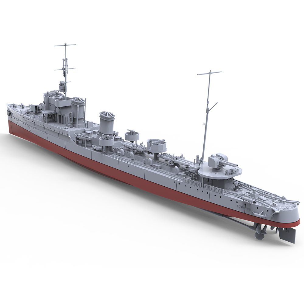 Model Kit Destroyer - SSC732 MRY-SFW 1/350 1/700 1/200 Итальянский