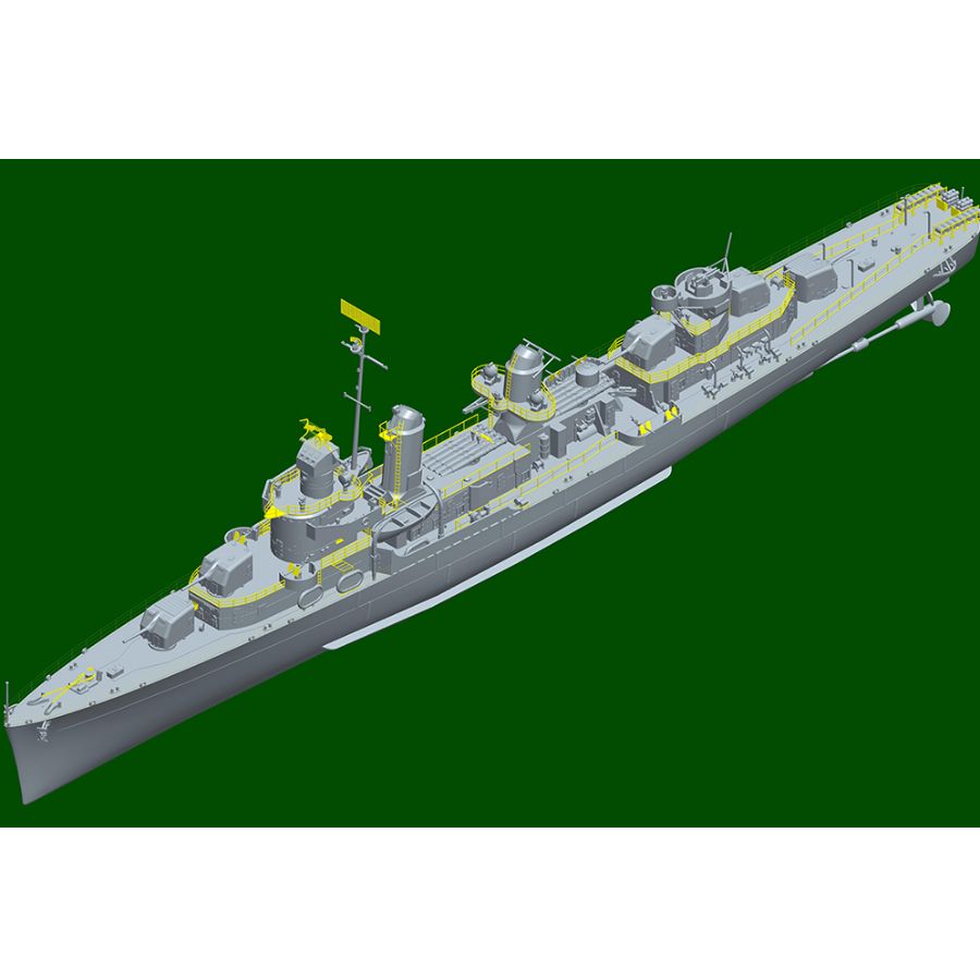 Model Kit Destroyer - Fletcher DD-445 USS Destroyer 65309 Trumpeter,