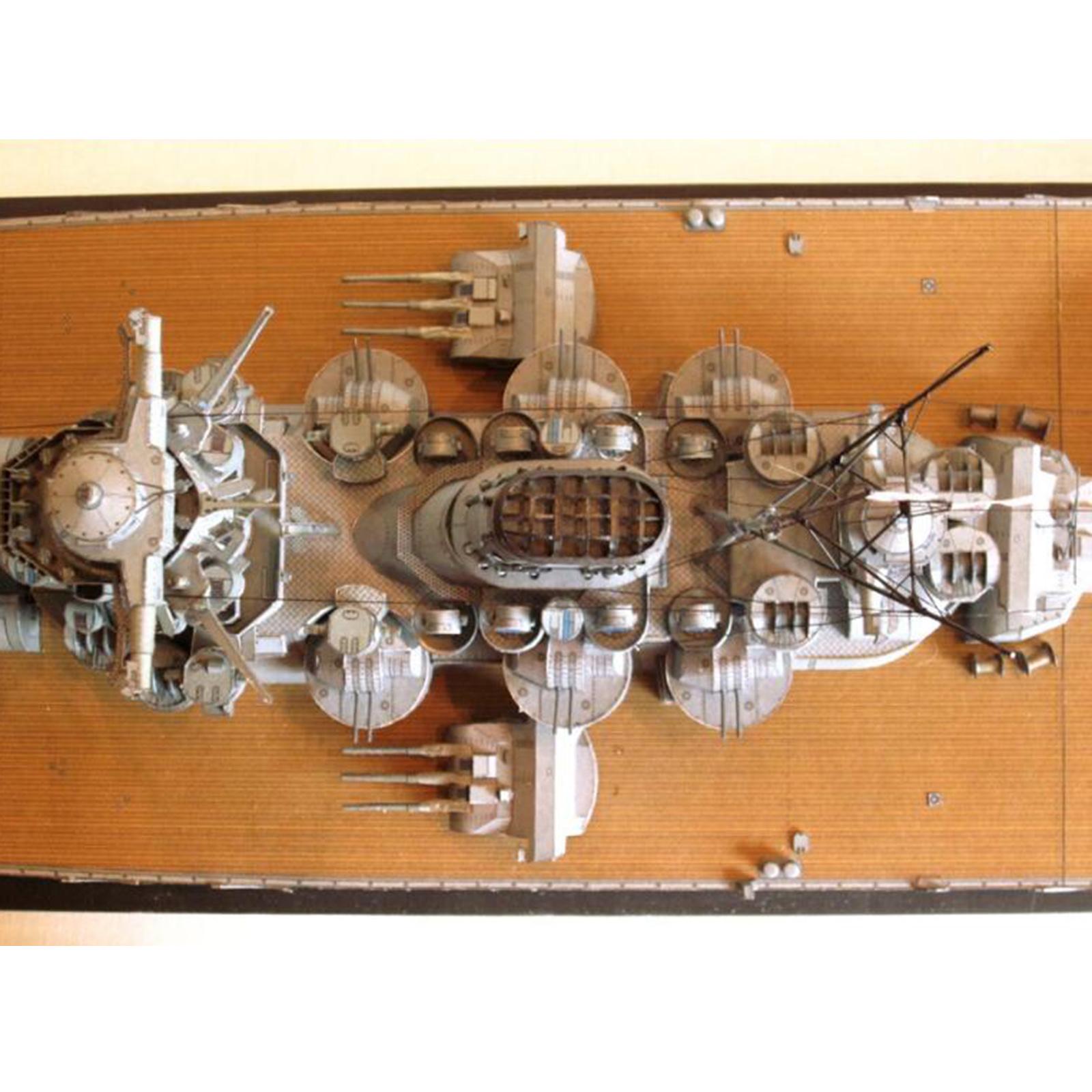 Model Kit Ww2 - 1 шт. Конструктор-головоломка «Военный корабль Ямато»