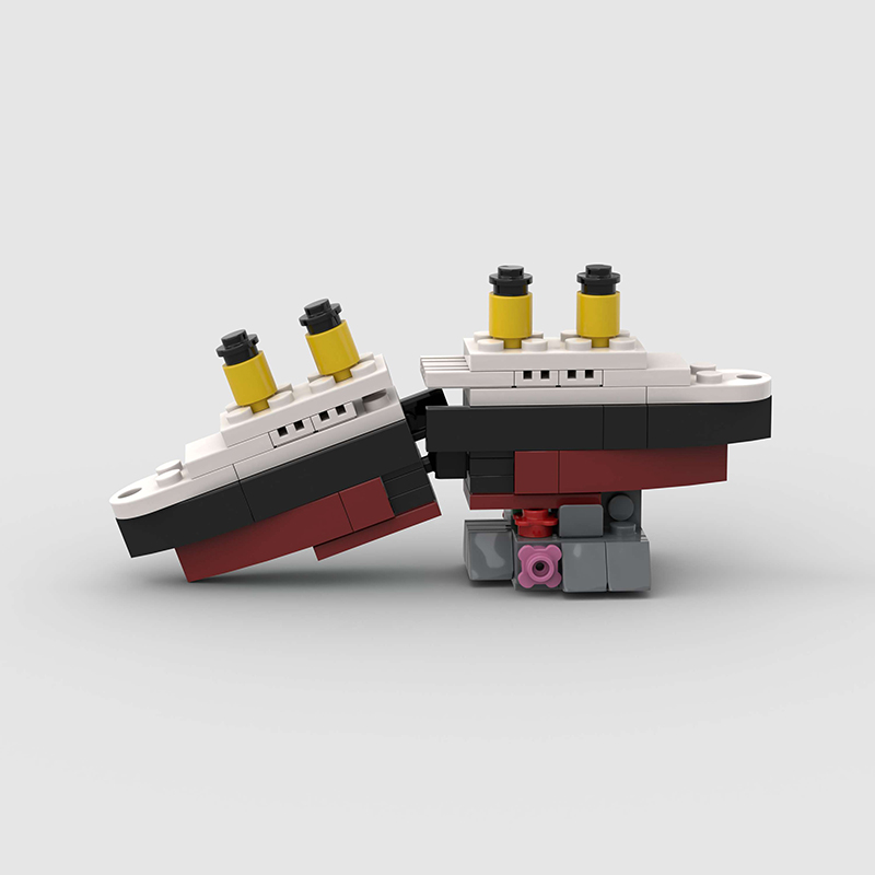 Model Kit Titanic - Мини-RMS Titanic Sank Ship Модель Break