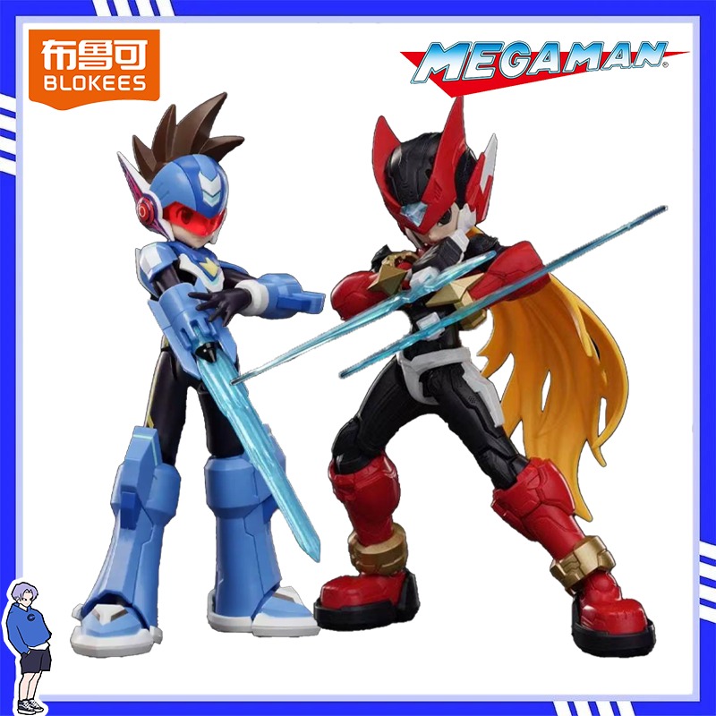 Model Kit Ultraman Zero - Новый Blokees Mega Man Beyond Edition