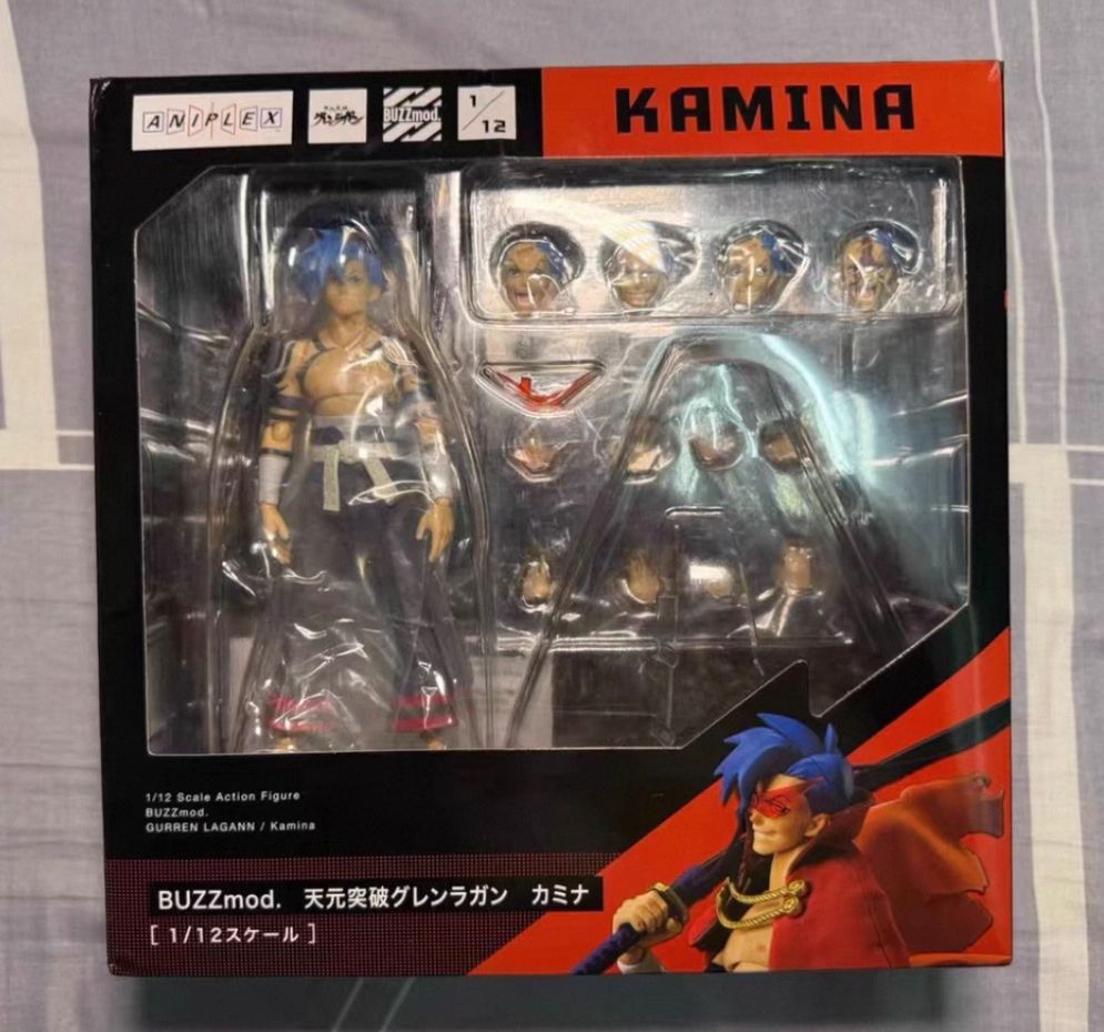 Model Kit Gurren Lagann - 100% Оригинальные фигурки ANIPLEX BUZZmod Demon