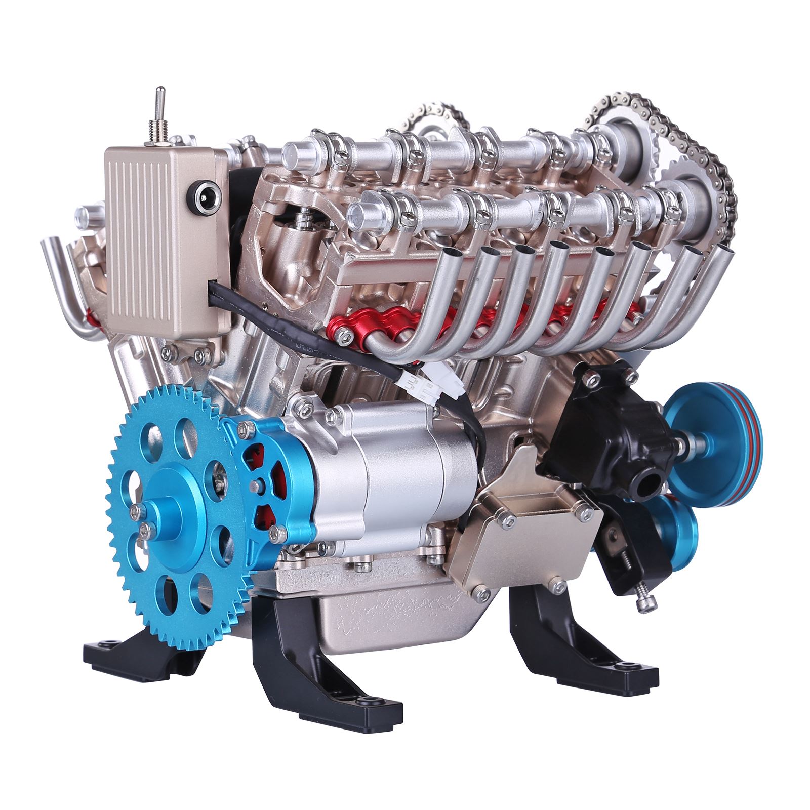 Model Kit V8 Engine - 500 + шт. DIY V8 модель