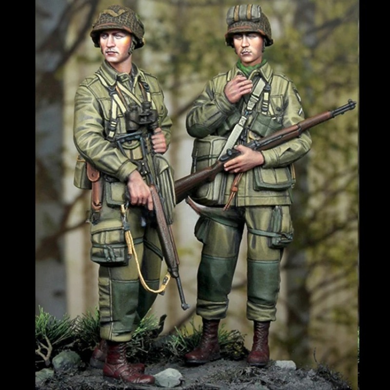 Model Kit Ww2 - Масштаб 1/35, WW2, пехота США, военная