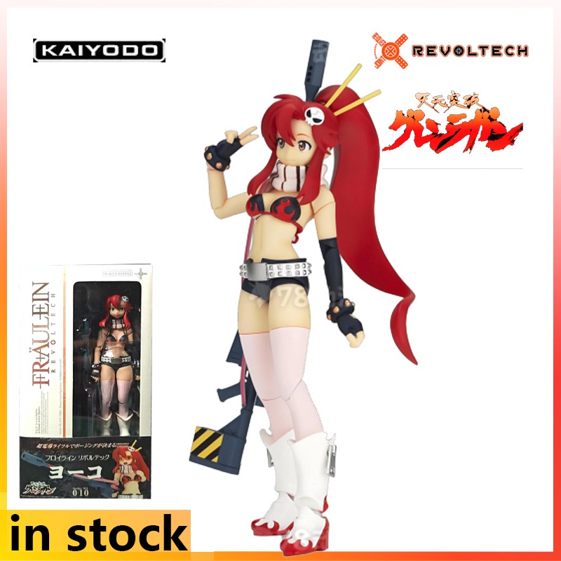 Model Kit Gurren Lagann - Компания Kaiyodo производит готовые подвижные фигурки