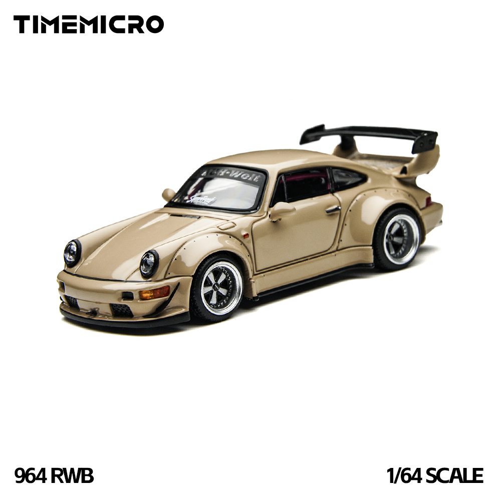 Model Kit Game - Коллекционная модель автомобиля TimeMicro1:64 RWB 964