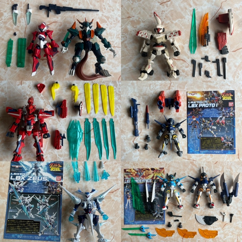 Model Kit Destroyer - Конструктор Bandai Lbx Destroyer Danball Senki