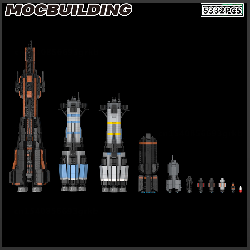 Строительный блок MOC, космиче – обзор и цена Model Kit Destroyer