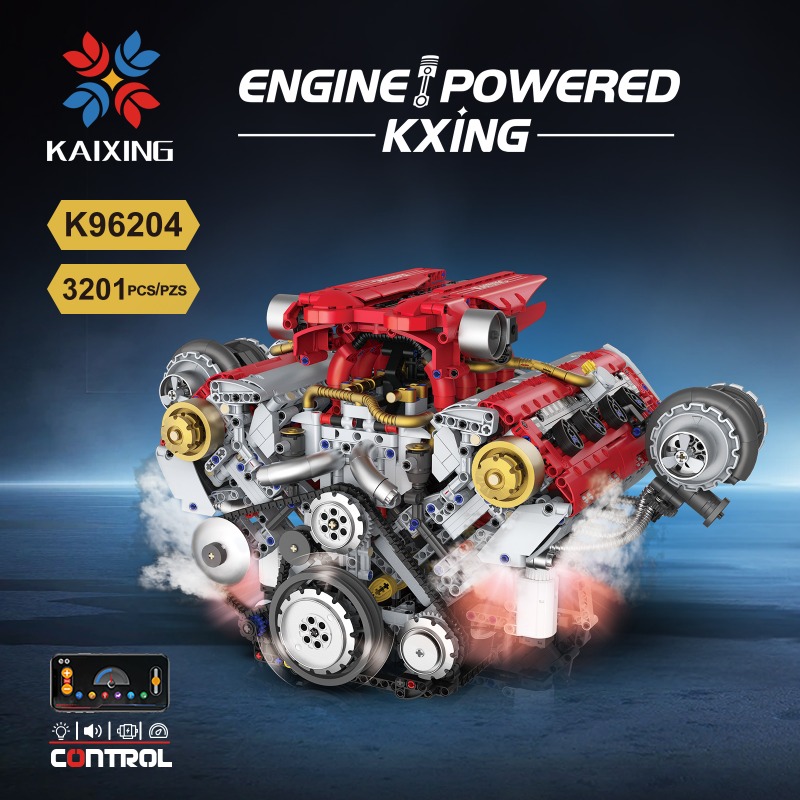 Моторизованный двигатель V8, 3 – обзор и цена Model Kit V8 Engine
