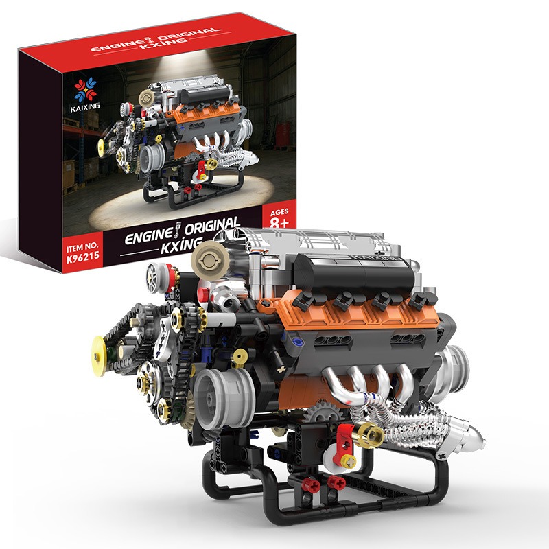 K96215 767 деталей, модель дви – обзор и цена Model Kit V8 Engine