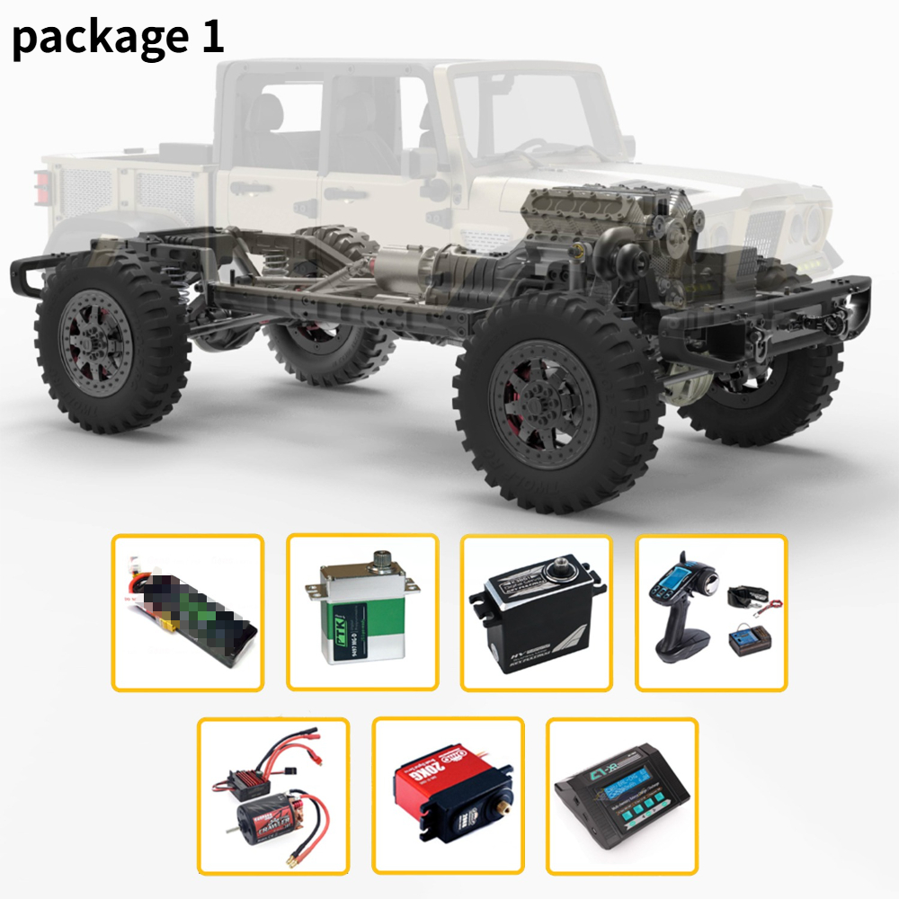 TWOLF 1/10 TW-715 4WD Рама Цел – обзор и цена Model Kit V8 Engine