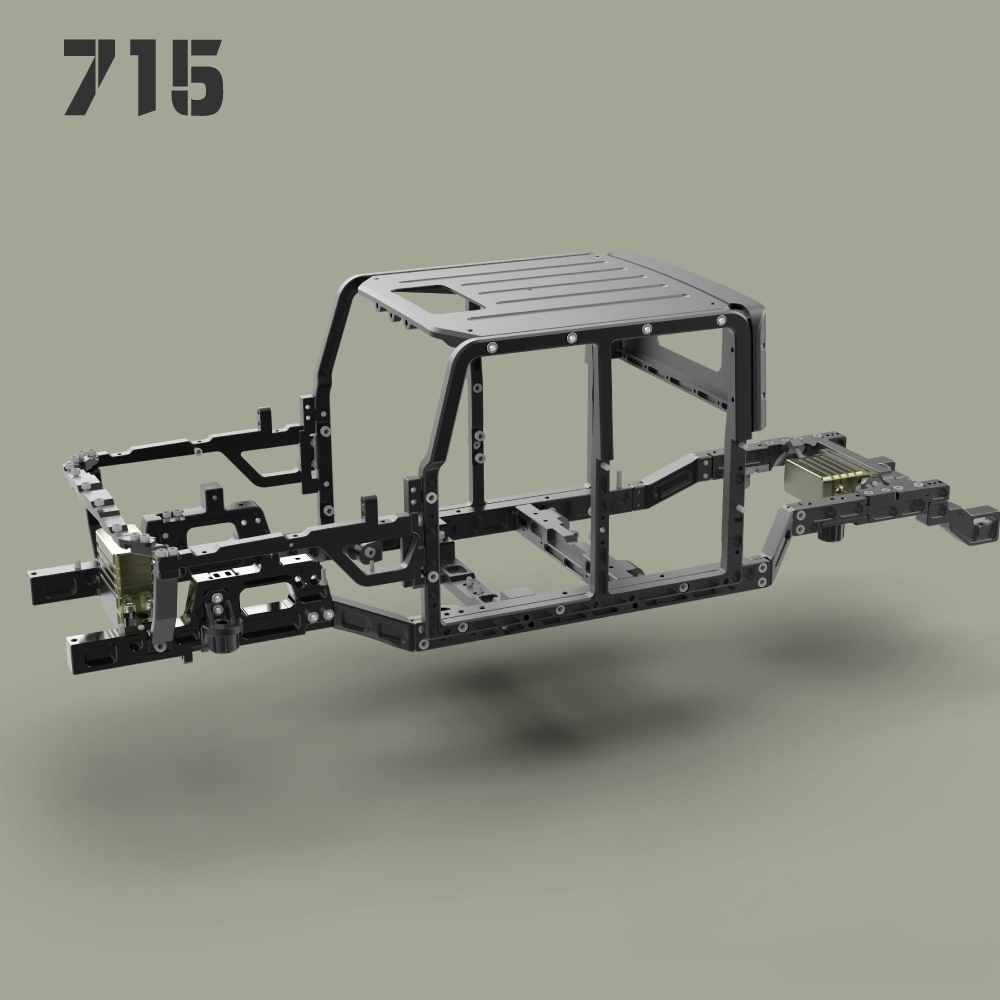 TWOLF 1/10 TW-715 4WD Рама Цел – обзор и цена Model Kit V8 Engine