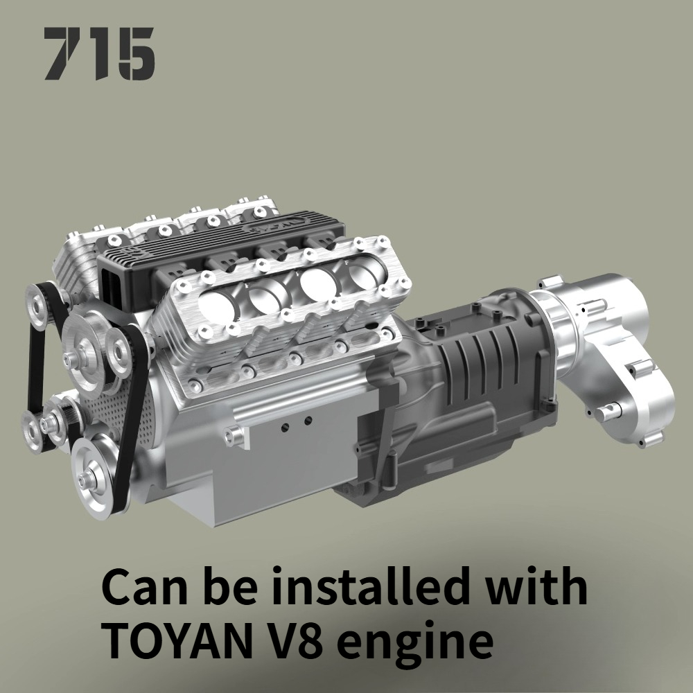 TWOLF 1/10 TW-715 4WD Рама Цел – обзор и цена Model Kit V8 Engine