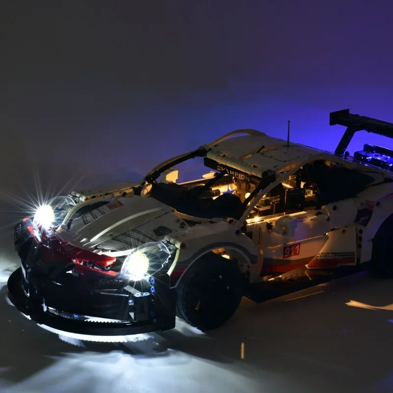 Комплект светодиодных фонарей  – обзор и цена Lego Set City