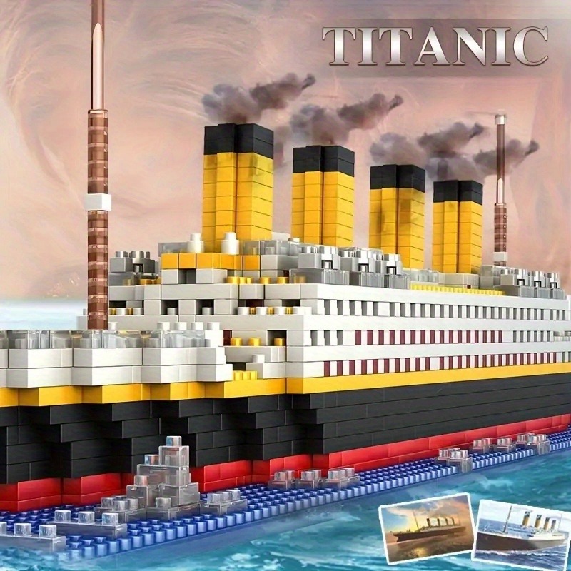 Титаник микро строительные бло – обзор и цена Model Kit Titanic