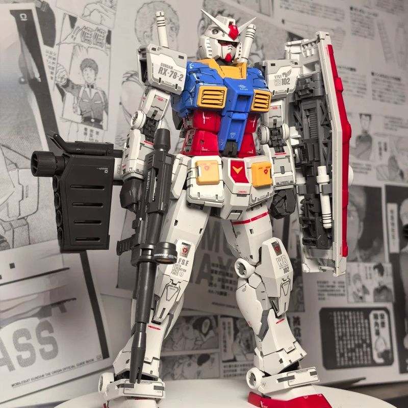 В НАЛИЧИИ: Модель FAT CAT RX-7 – обзор и цена Model Kit Gundam Mg