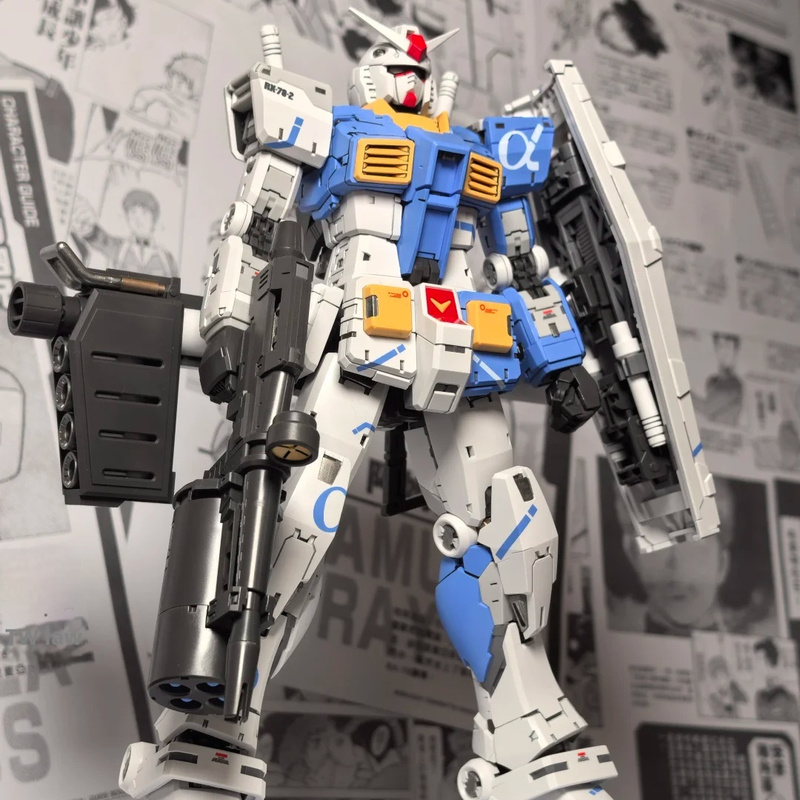 В НАЛИЧИИ: Модель FAT CAT RX-7 – обзор и цена Model Kit Gundam Mg