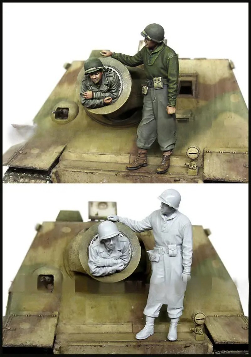 Масштаб 1/35, наборы литых под – обзор и цена Model Kit Ww2