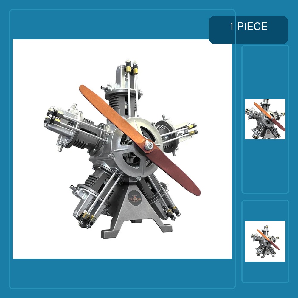 TECHING Набор для сборки метал – обзор и цена Model Kit V8 Engine