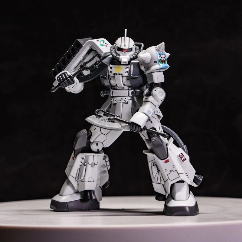GTO ZAKU II Белый волк Шин Мац – обзор и цена Model Kit Gundam Hg