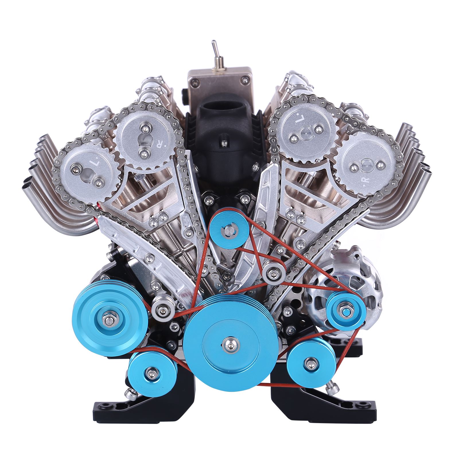 500 + шт. DIY V8 модель двигат – обзор и цена Model Kit V8 Engine