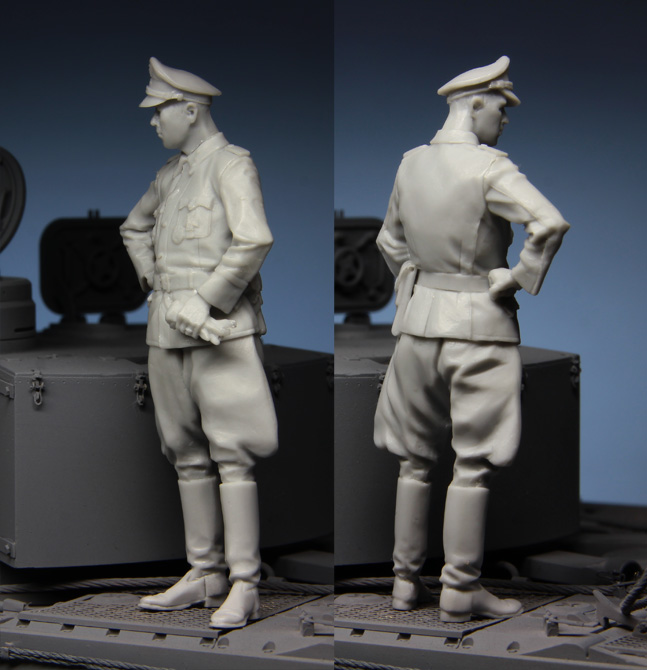 Набор из смолы 1:35: Офицер в  – обзор и цена Model Kit Ww2