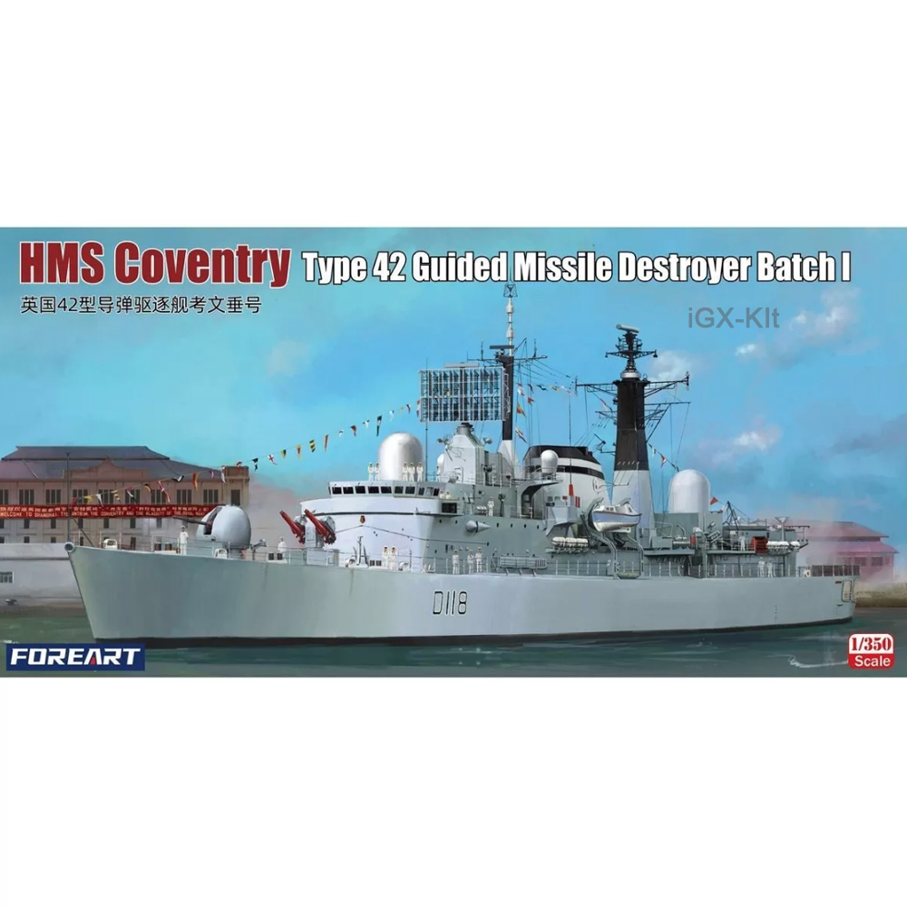 FOREART 3002 Масштабная модель – обзор и цена Model Kit Destroyer