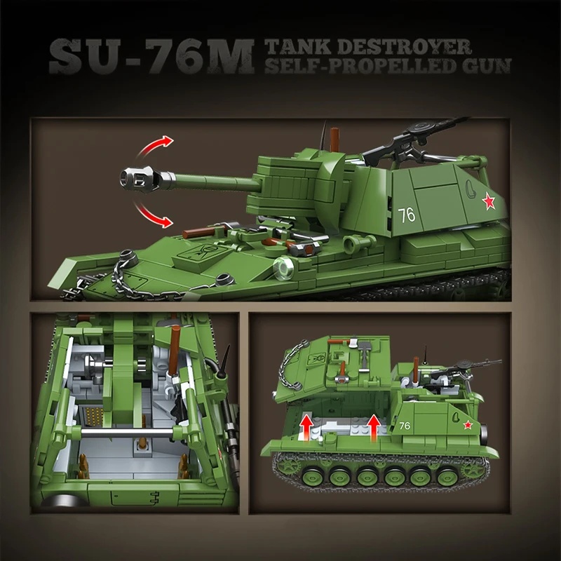 Советский танк-разрушитель СУ- – обзор и цена Model Kit Destroyer