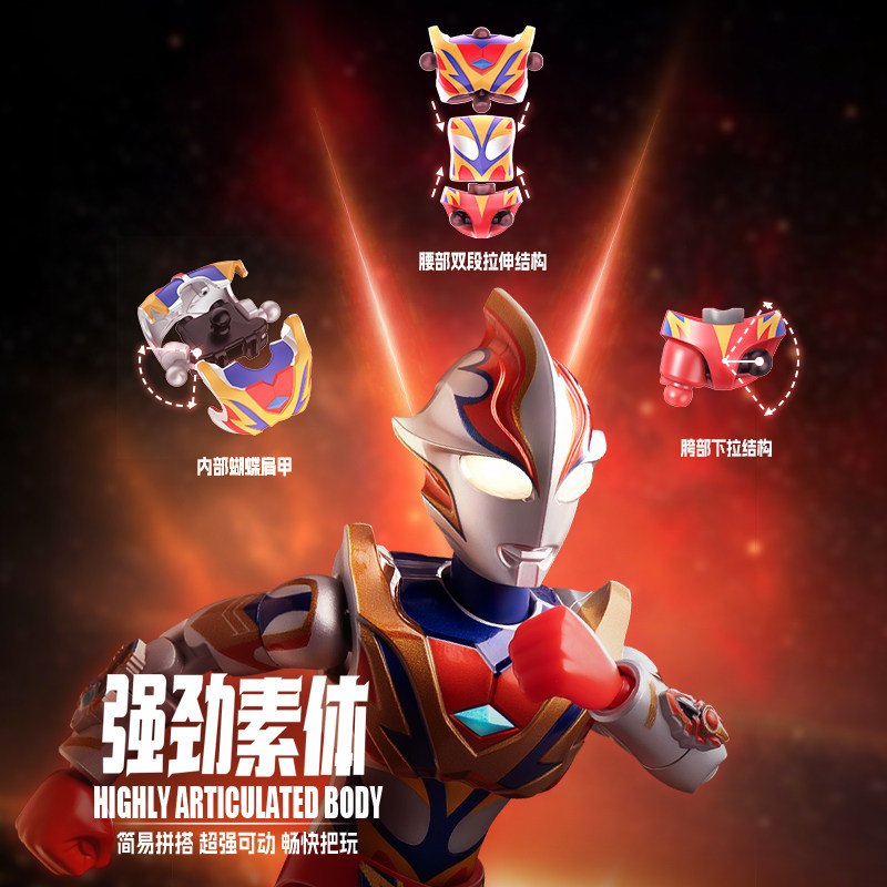 Сборная фигурка Buluke Ultrama – обзор и цена Model Kit Ultraman Zero