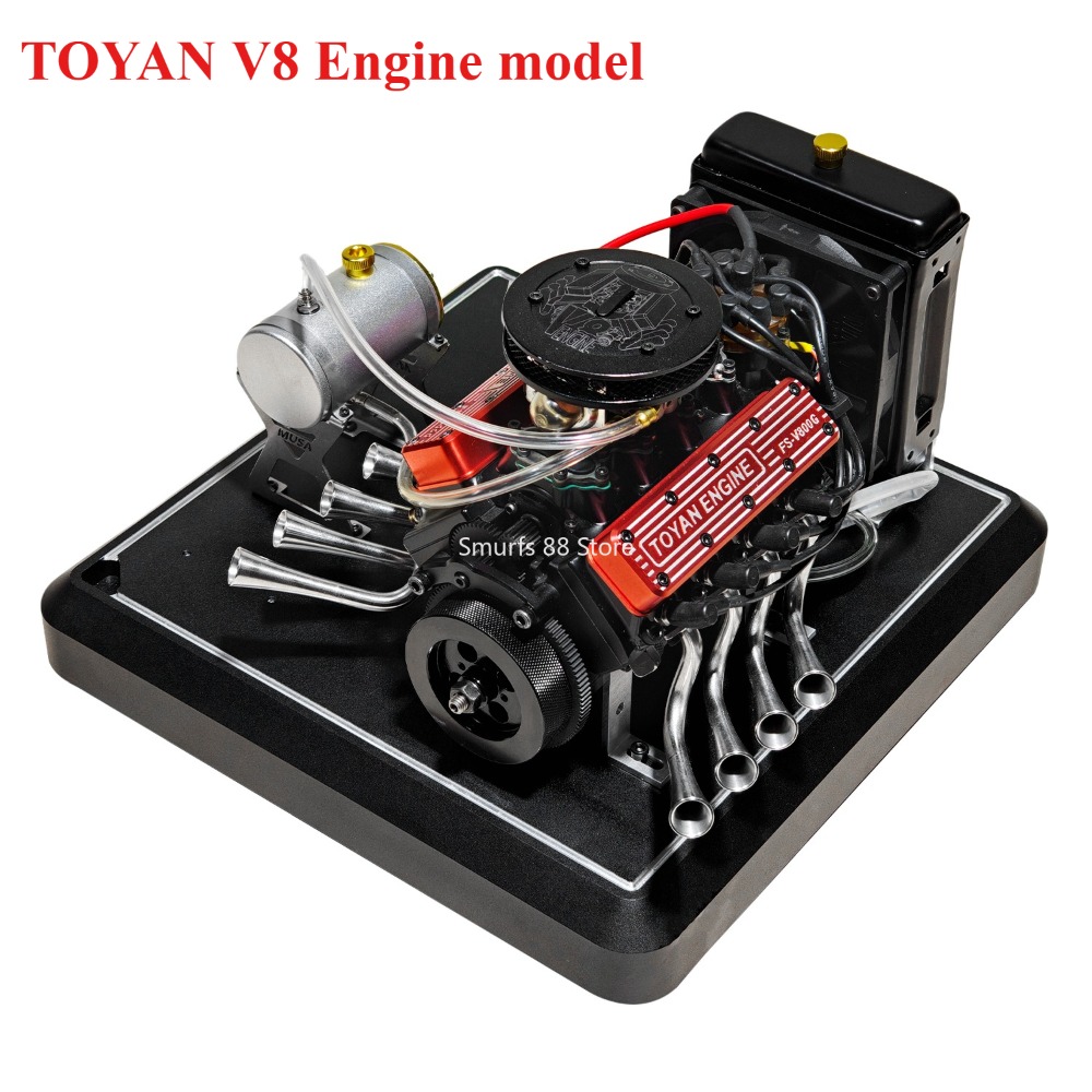 Комплект для сборки двигателя  – обзор и цена Model Kit V8 Engine